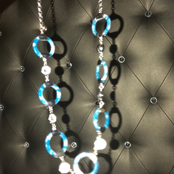 Blue necklaces,earrings,bracelets - Picture 8 of 8